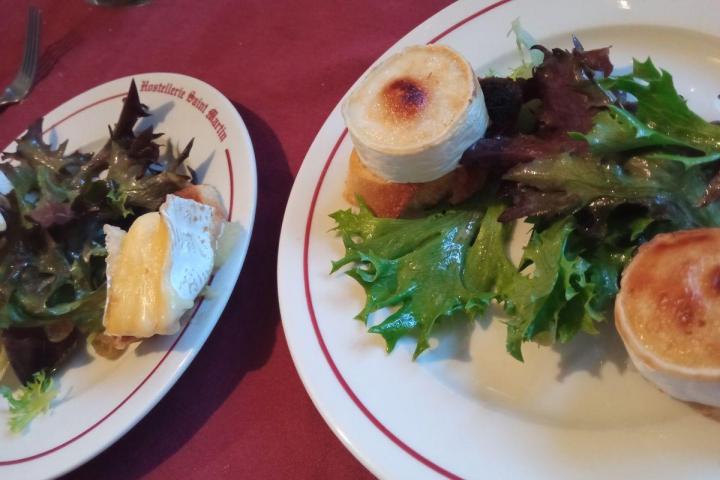Menu de la seulles à Creully